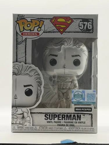 Funko Dc Comics Superman (sketch Deco) Le Supreme 9,500 Pcs