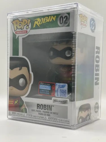 Funko Pop Dc Comics Robin #02 Nycc 2025 Le 1,000 Piezas