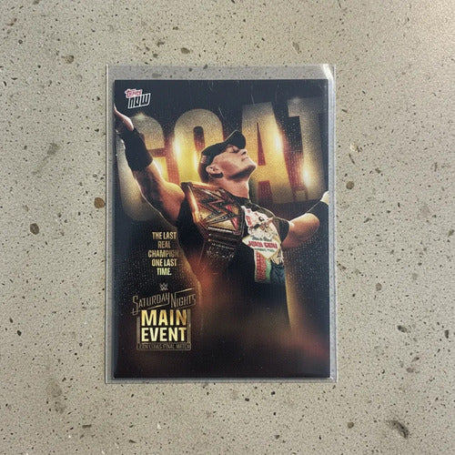 Topps Now Wwe John Cena 2025 Exclusiva (carta Individual)