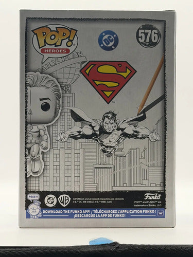 Funko Dc Comics Superman (sketch Deco) Le Supreme 9,500 Pcs