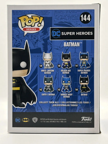 Funko Pop Dc Comics Batman 144 Toy Tokyo Nycc 2018