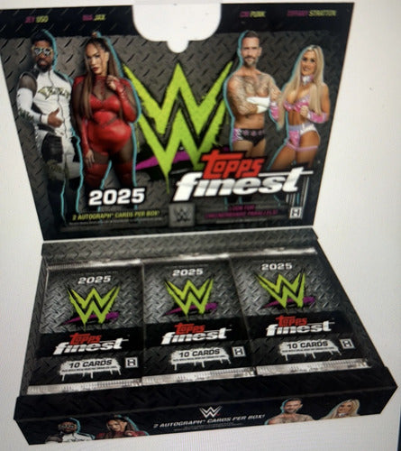 Topps Wwe Finest 2025 Hobby Box (caja Sellada)