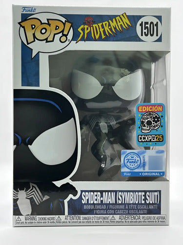 Funko Pop! Spider-man (symbiote Suite) Edición Ccxp25