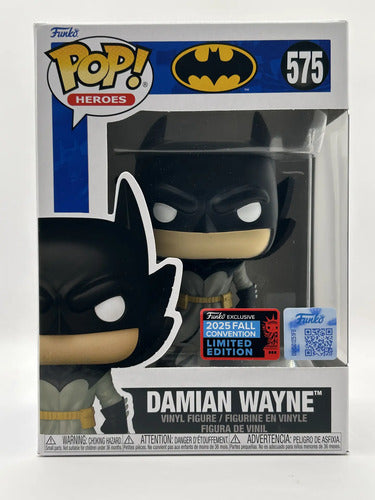 Funko Pop Dc Batman Damian Wayne Nycc 2025 Exclusivo