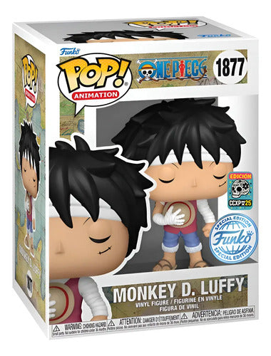 Funko Pop One Piece Monkey D Luffy 1877 (ccxp 25 Exclusivo)