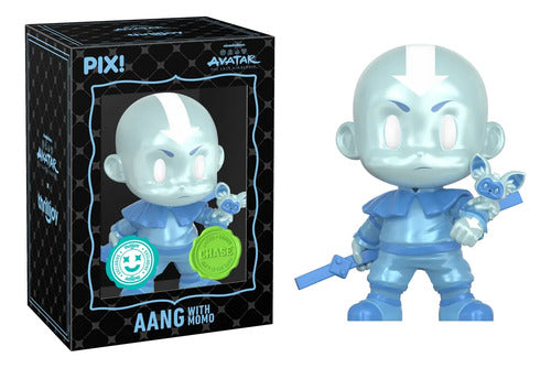 Thrilljoy Pix Avatar Aang With Momo Exclusivo Le 5,000 Pcs