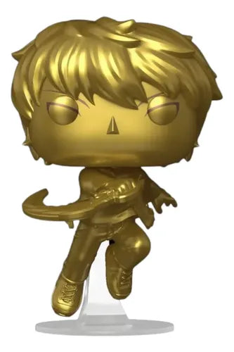 Funko Pop Solo Leveling Sung Jinwoo 1982 Edición Dorada