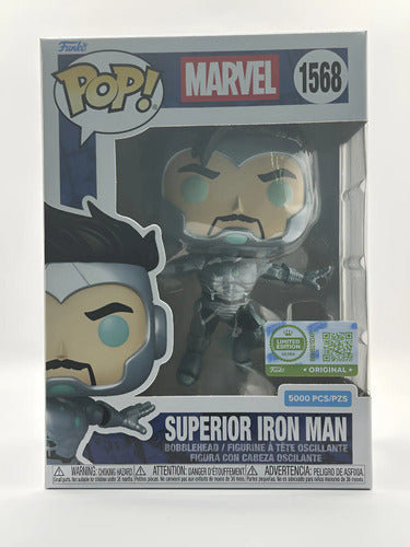 Funko Pop Marvel Superior Iron Man 1568 Le Ultra - 5,000 Pcs
