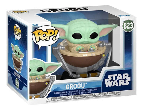 Funko Pop Star Wars: Mando & Grogu - Grogu Con Capsula