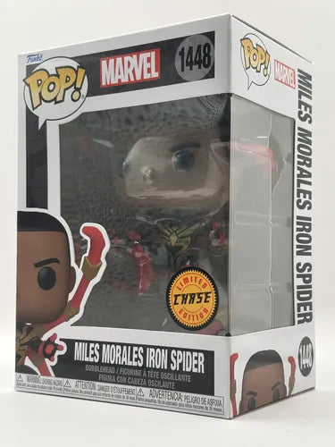 Funko Pop Marvel Miles Morales Iron Spider 1448 Chase