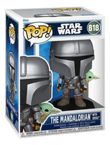 Funko Star Wars Mandalorian Con Grogu 818 mini