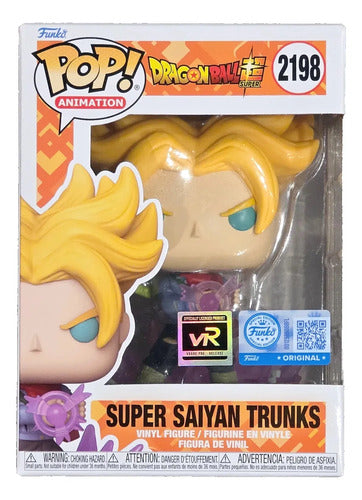 Funko Dragon Ball Z Saiyan Trunks 2198 Exclusivo V-rare