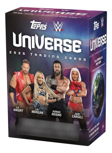 Topps Wwe Universe 2025 - Blaster Box (sellada) Índigo