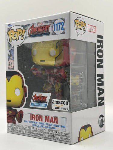 Funko Pop Marvel Iron Man 1172 Amazon Exclusivo