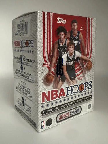 Caja Sellada Topps Nba Hoops 2025-26 Tarjetas De Basketball