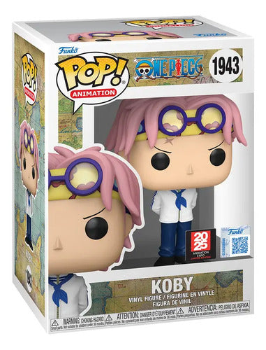 Funko Pop One Piece Koby 1943 Animation Expo 2025 Exclusive