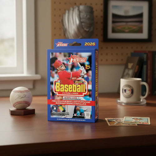 Topps 2026 Beisbol Heritage Hanger Box (caja Sellada)