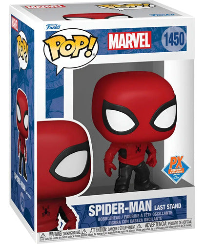 Funko Pop Marvel Spiderman Last Stand 1450 Px Previews Exc