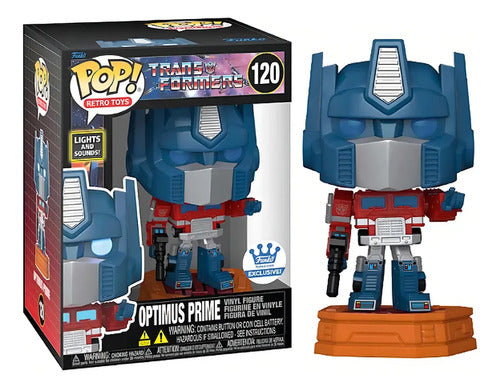 Funko Pop Transformers - Optimus Prime Lights And Sound #120