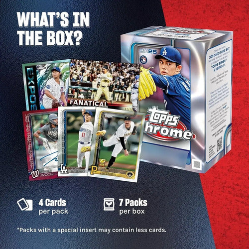Topps Chrome Béisbol 2025 (caja Sellada)