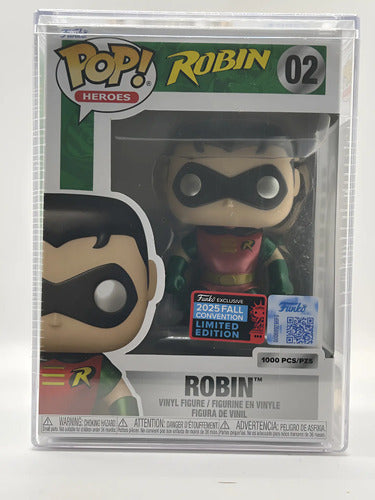 Funko Pop Dc Comics Robin #02 Nycc 2025 Le 1,000 Piezas