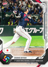 Tarjeta Topps Now Shohei Ohtani Wbc Grand Slam mini