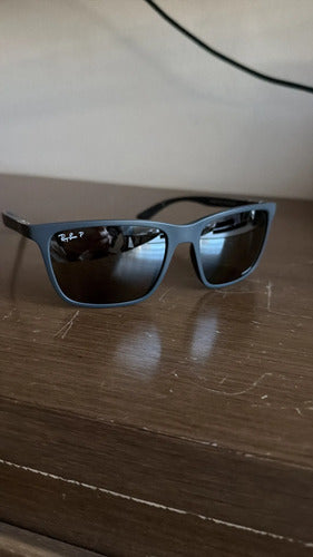 Lentes Ray Ban Chromance Rb4330ch Espejo Gris Plateado