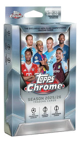Topps Chrome Uefa Futbol 2025/26 Hanger Pack mini