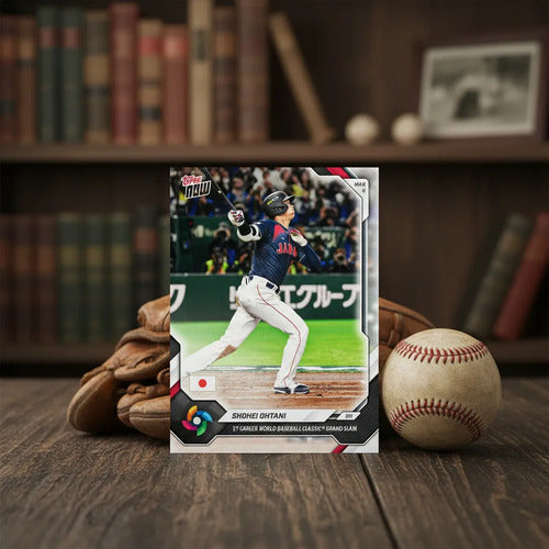 Shohei Othani Topps Now Wbc Grand Slam (tarjeta Individual)