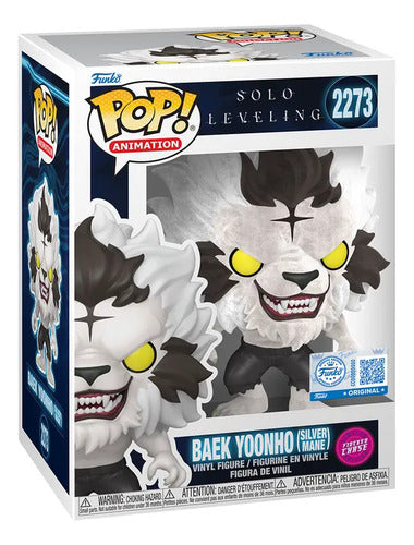 Funko Pop Solo Leveling Baek Yoonho 2273 Flocked Chase