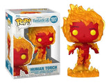 Funko Pop Marvel: Los Cuatro Fantasticos - Antorcha Humana mini