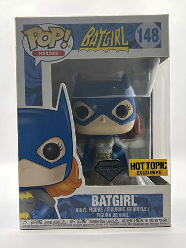 Funko Pop Dc Comics Batgirl 148 Hot Topic Diamond Collection