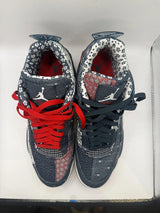 Tenis Air Jordan 4 Retro Se Sashiko Deep Ocean (como Nuevos) Azul 11 Us mini