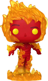 Funko Pop Marvel: Los Cuatro Fantasticos - Antorcha Humana mini