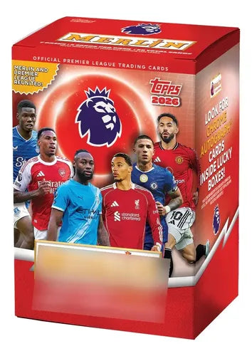 Topps Merlin Futbol Premier League 2026 (caja Sellada)