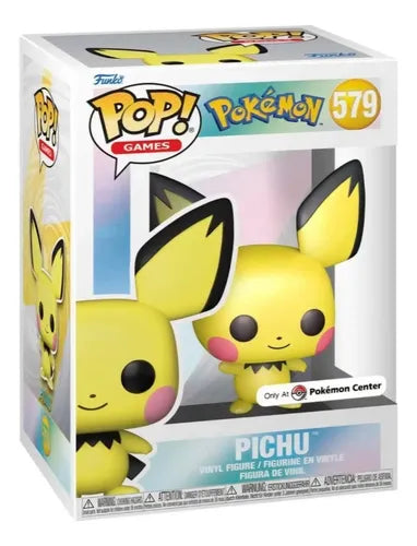 Funko Pop! - Pichu #579 (only At Pokemon Center Exclusivo)