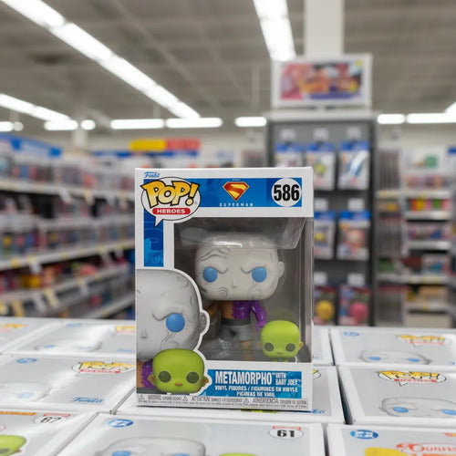 Funko Pop Superman Metamorpho Con Bebe Joey 586