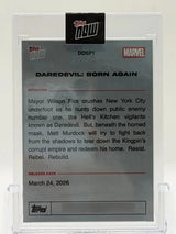 Topps Now Marvel Daredevil Matt Murdock Missing Poster mini