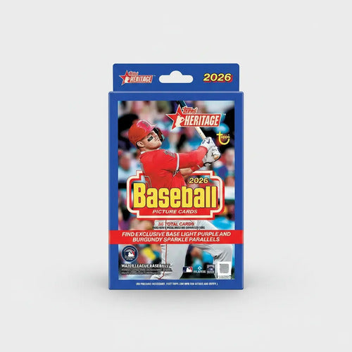 Topps 2026 Beisbol Heritage Hanger Box (caja Sellada)