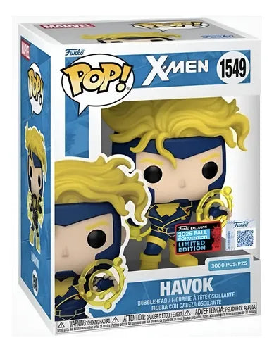 Funko Pop Marvel Xmen Havoc 1549 Nycc 25 Le 3,000 Pcs