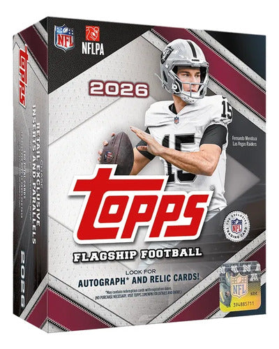 Topps Flagship Football Nfl 2026 - Mega Box