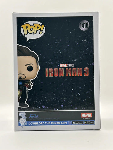 Funko Pop Marvel Tony Stark 1416 Ee Le - Glows In The Dark