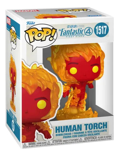 Funko Pop Marvel: Los Cuatro Fantasticos - Antorcha Humana