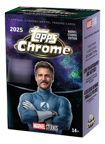 Topps Chrome Marvel Cinema 2025 (caja Sellada)