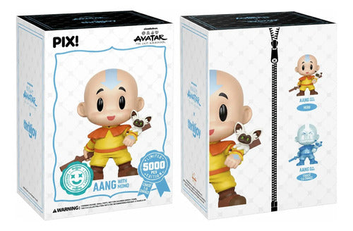 Thrilljoy Pix Avatar Aang With Momo Exclusivo Le 5,000 Pcs