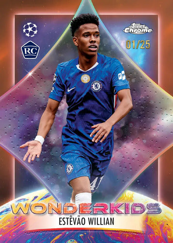 Topps Chrome Uefa Futbol 2025/26 Hanger Pack