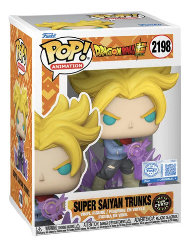 Funko Pop Super Saiyan Trunks #2198 Glow Chase Exclusive