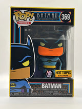 Funko Pop Dc Comics Batman 369 Hot Topic Exc Black Light Glo mini