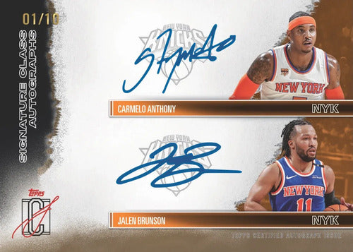 Topps Signature Class Basketball 2025-26 (cajas Selladas)