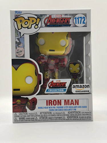 Funko Pop Marvel Iron Man 1172 Amazon Exclusivo